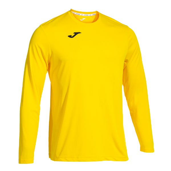 T-SHIRT COMBI YELLOW L/S